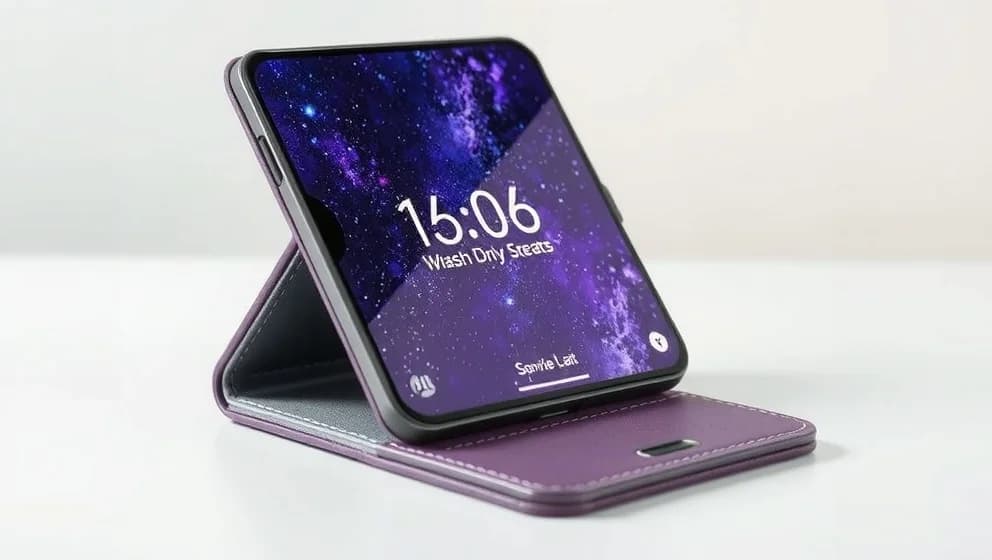 Galaxy Z Flip 3 skal med korthållare