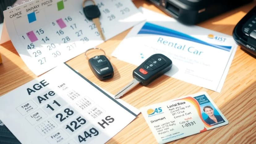 Hur gammal måste man vara för att hyra bil