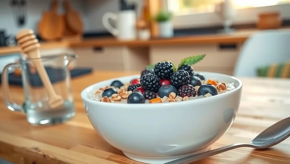 Hur många kalorier är det i en portion havregrynsgröt